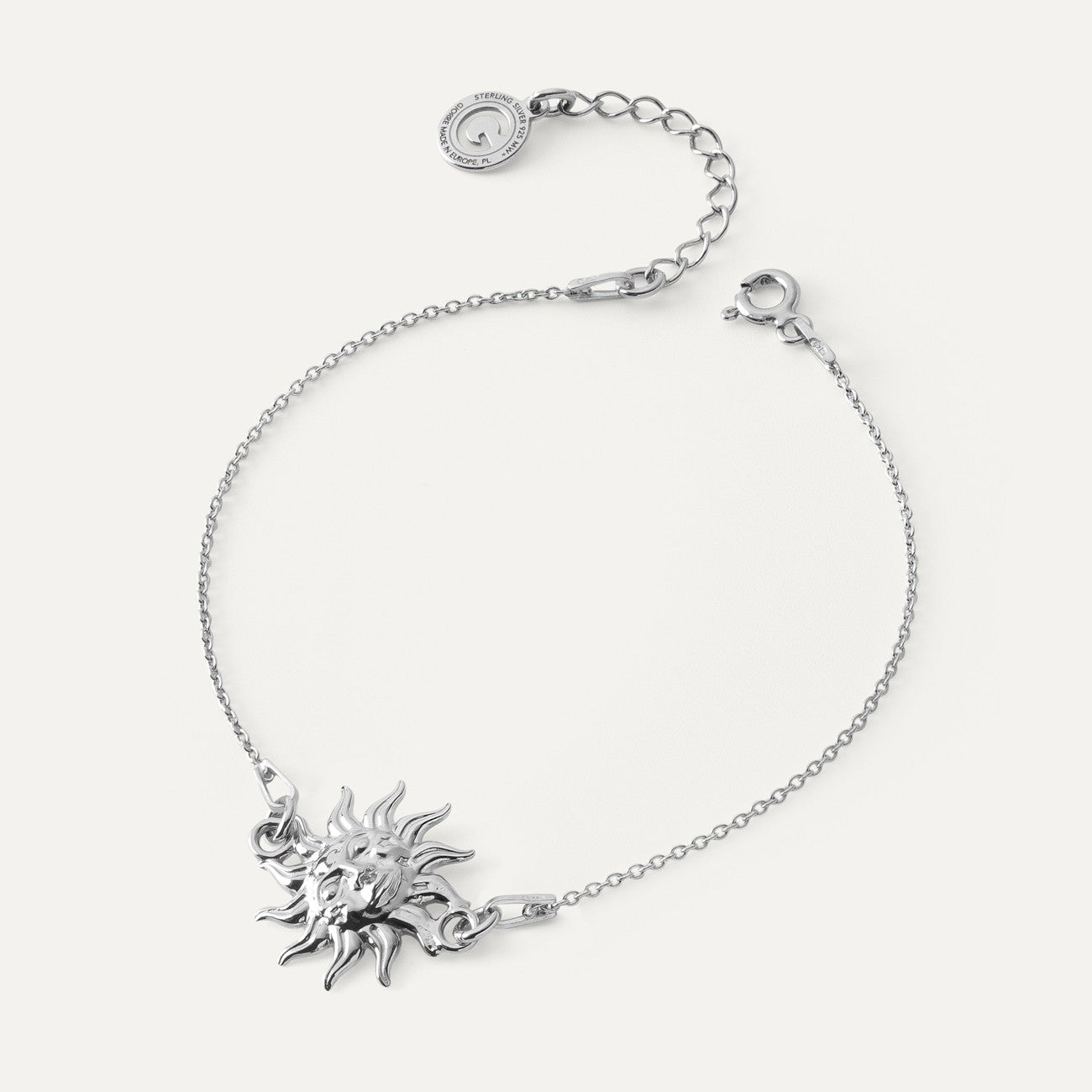 Sonnenarmband, sterlingsilber 925 platiniert - GIORRE
