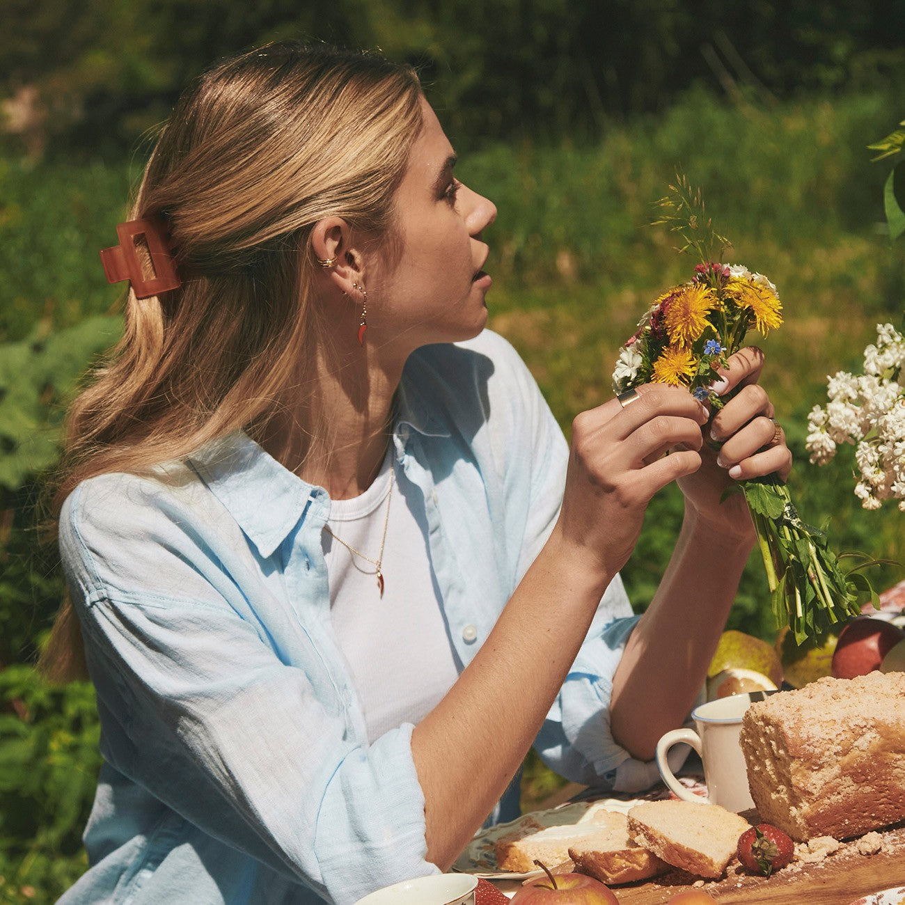 Collier piment, argent 925 plaqué platine TRAVEL