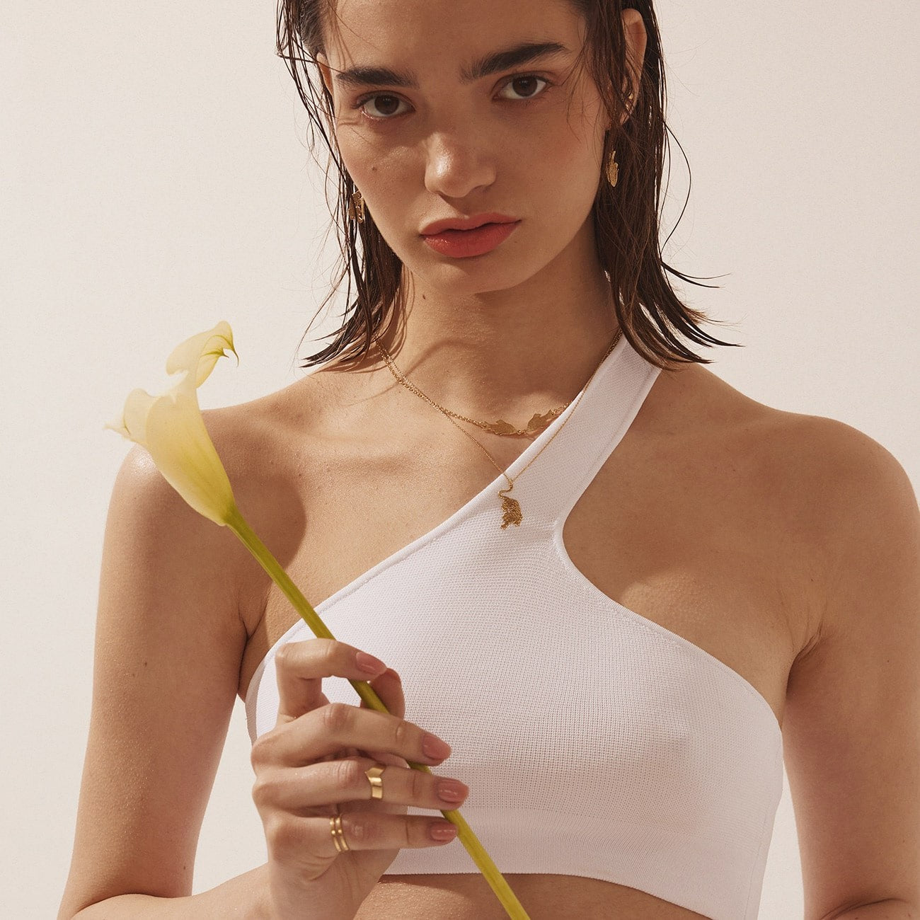 Pendentif poisson, argent sterling 925 plaqué or jaune BALI SUN