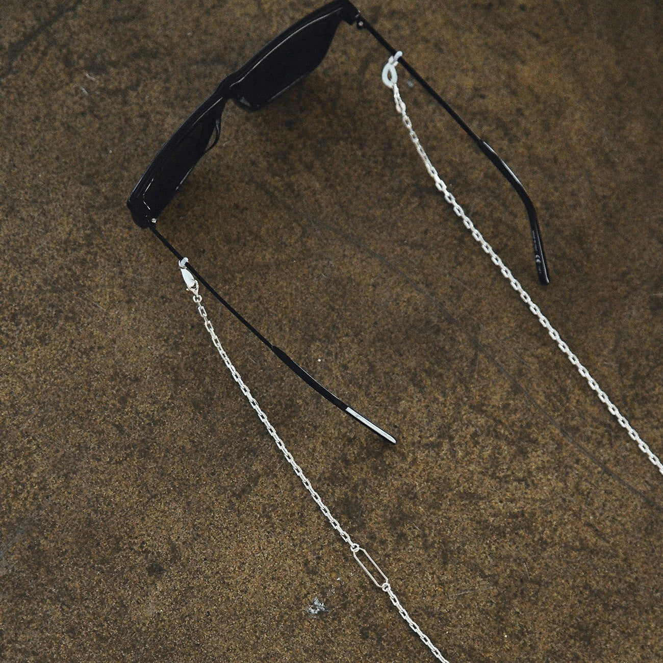 Chaîne de lunettes, argent sterling 925, XENIA x GIORRE plaqué platine