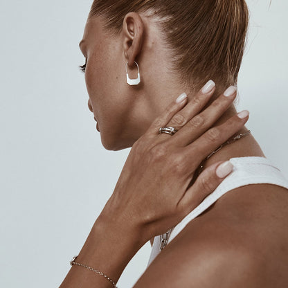 Drei Ring in Eins, silber 925, XENIA x GIORRE platiniert