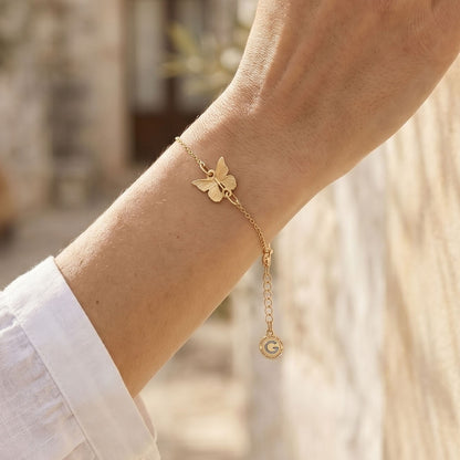 Schmetterlings armband, sterlingsilber 925 BALI SUN